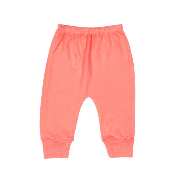 Calça para bebê básica com costura lateral